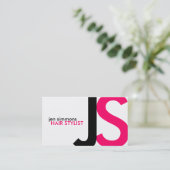 Cartes de visite monogrammes (Debout devant)
