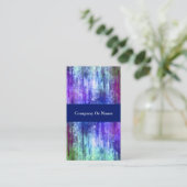 Cartes de visite Monogrammes modernes (Debout devant)