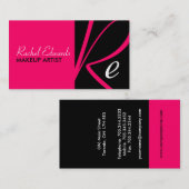 Cartes de visite monographiques uniques (Devant / Derrière)