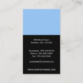 Cartes de visite monographiques uniques (Dos)