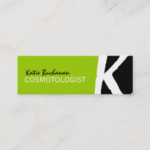 Cartes de visite monographiques uniques