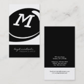 Cartes de visite monographiques uniques (Devant / Derrière)