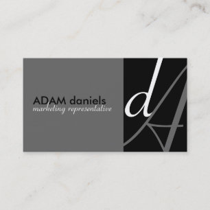 Cartes de visite monographiques uniques