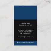 Cartes de visite monographiques uniques (Dos)