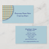 Cartes de visite Motif triangle (Devant / Derrière)