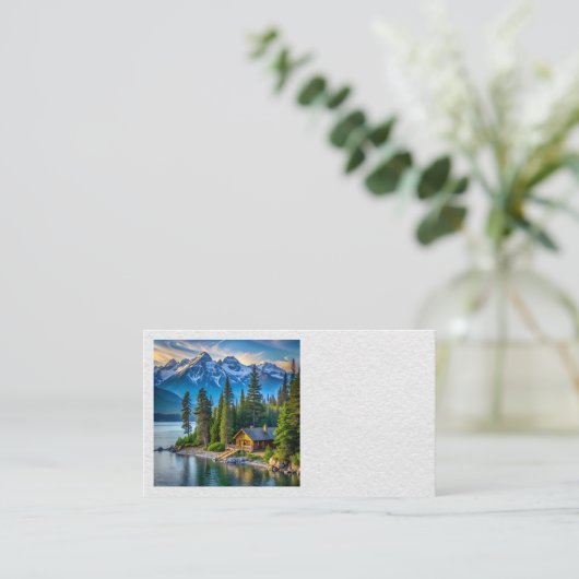 Cartes de visite Mountain View (Debout devant)