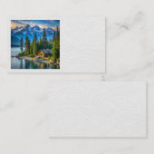 Cartes de visite Mountain View (Devant / Derrière)