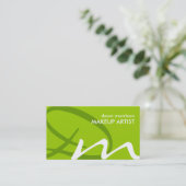 Cartes de visite mous de monogramme (Debout devant)