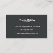 Cartes de visite Movers Slogans (Dos)