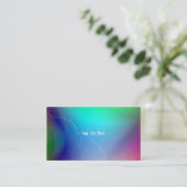 Cartes de visite multicolores de foudre (Debout devant)