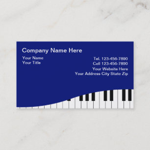 Cartes de visite musicales