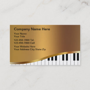 Cartes de visite musicales