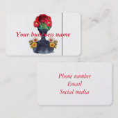 Cartes de visite naturels (Devant / Derrière)