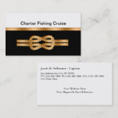 Cartes de visite nautiques (Devant / Derrière)