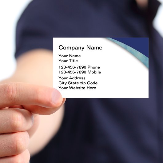 Cartes de visite nautiques