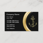 Cartes de visite nautiques (Devant)