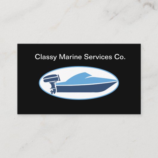 Cartes de visite nautiques (Devant)