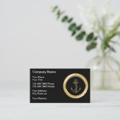 Cartes de visite nautiques classiques (Debout devant)