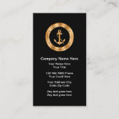 Cartes de visite nautiques classiques (Devant)