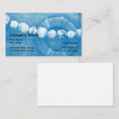 Cartes de visite nautiques de canotage (Devant / Derrière)