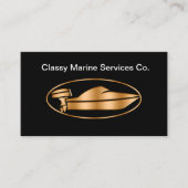Cartes de visite nautiques de Classy Marine Servic (Devant)