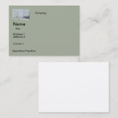 Cartes de visite NEIGE CONCEPTION (Devant / Derrière)