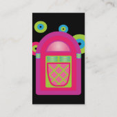 Cartes de visite Neon Jukebox (Dos)