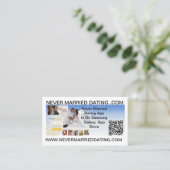 Cartes de visite Never Married Dating . Com (Debout devant)