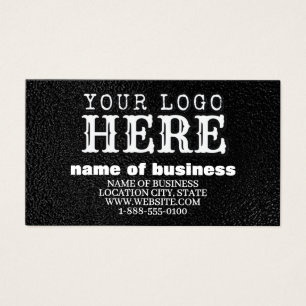 Cartes de visite noires de luxe modernes avec code