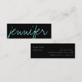 Cartes de visite nommés (Devant / Derrière)