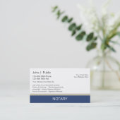 Cartes de visite notaires (Debout devant)