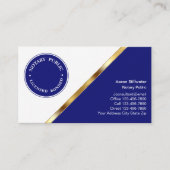 Cartes de visite notaires (Devant)