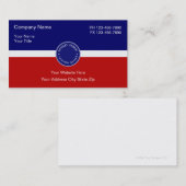 Cartes de visite notaires (Devant / Derrière)