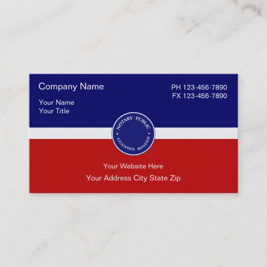 Cartes de visite notaires (Devant)