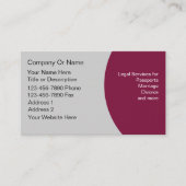 Cartes de visite notaires (Devant)