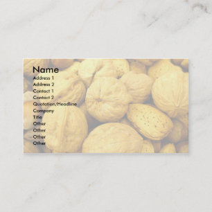 Cartes de visite Nuts 001