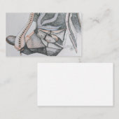 Cartes de visite occidentaux, cartes de visite de (Devant / Derrière)