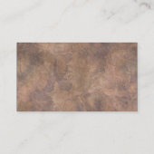 Cartes de visite occidentaux de coutume (Dos)