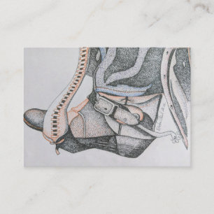 Cartes de visite occidentaux de style, cartes