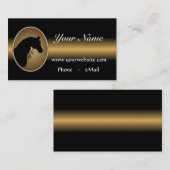 Cartes de visite occidentaux personnalisables (Devant / Derrière)