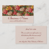 Cartes de visite orientés vintages antiques de (Devant / Derrière)