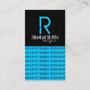 Cartes de visite originaux de monogramme