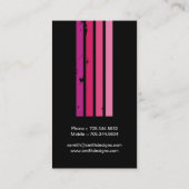 Cartes de visite originaux de monogramme (Dos)