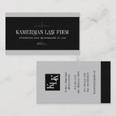 Cartes de visite originaux du procureur (Devant / Derrière)