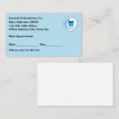 Cartes de visite Orthodontistes En Gros (Devant / Derrière)