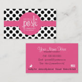 Cartes de visite parfaitement snob (Devant / Derrière)