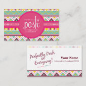 Cartes de visite parfaitement snob, Boho snob (Devant / Derrière)