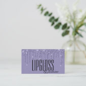Cartes de visite Parties scintillant Lipgloss (Debout devant)