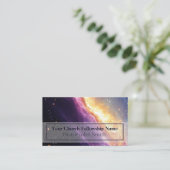 Cartes de visite pasteurs de l'église violette cél (Debout devant)