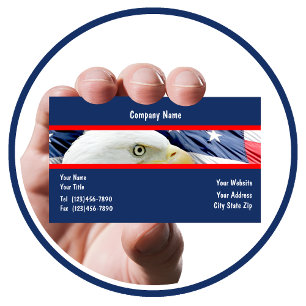 Cartes de visite patriotiques